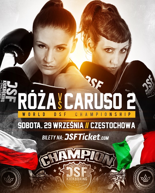 DSF Kickboxing Challenge 17 Róża Gumienna vs Cristina Caruso
