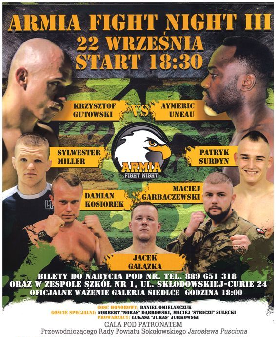 Armia Fight Night III Sokołów Podlaski