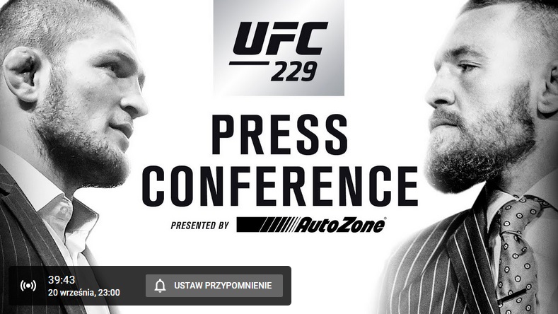 UFC 229 Khabib vs McConor