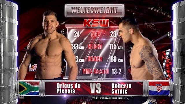 Dricus Du Plessis vs. Roberto Soldic
