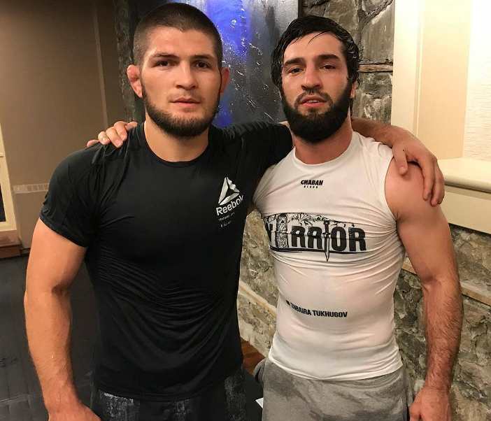 Khabib Nurmagomedov i Zubaira Tukhugov