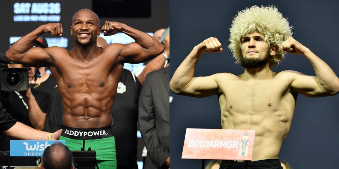 Floyd Mayweather jr Khabib Nurmagomedov