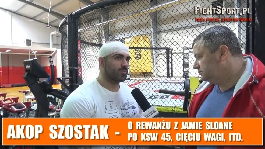 Akop Szostak po KSW 45