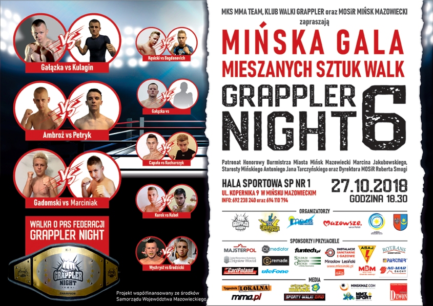 Grappler Night 6 Mińsk Mazowiecki