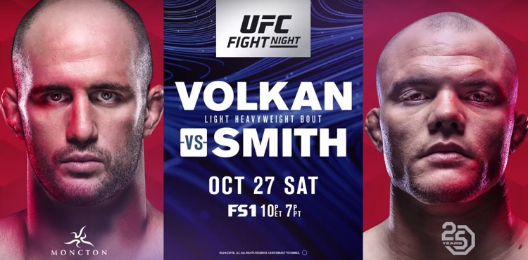 UFC Fight Night 138 Volkan vs. Smith