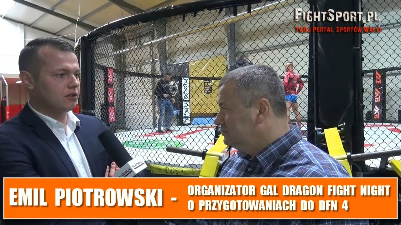 Emil Piotrowski przed DFN 4