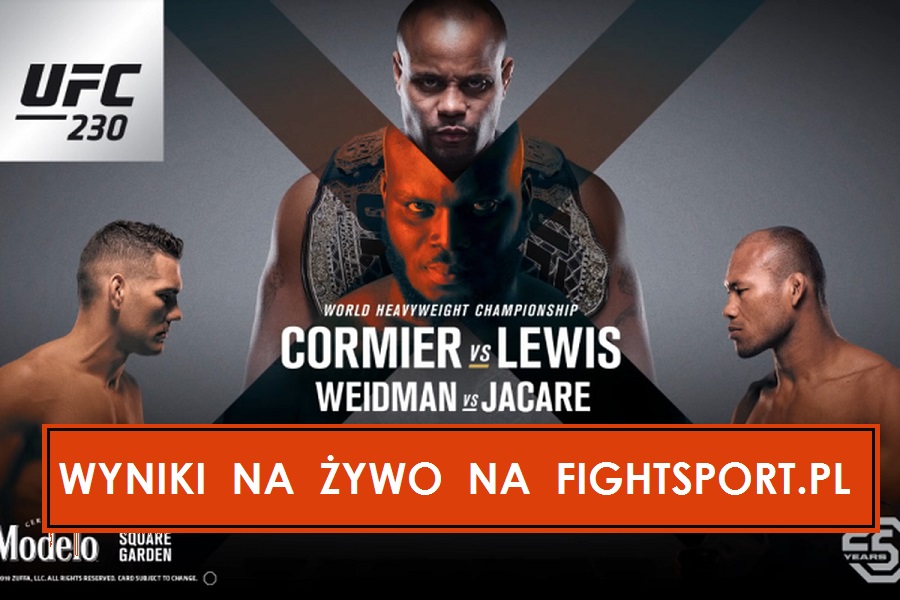 UFC 230 results live