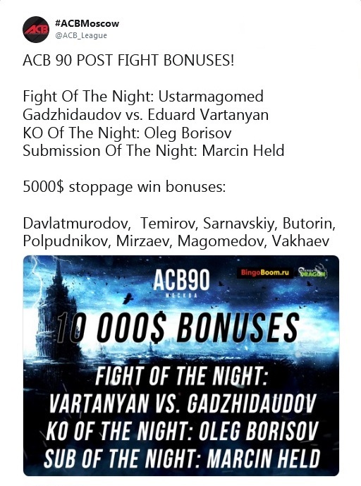 Marcin Held po ACB 90 