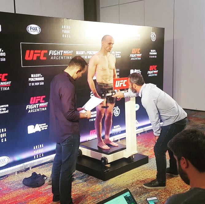 Bartosz Fabiński UFC Argentina