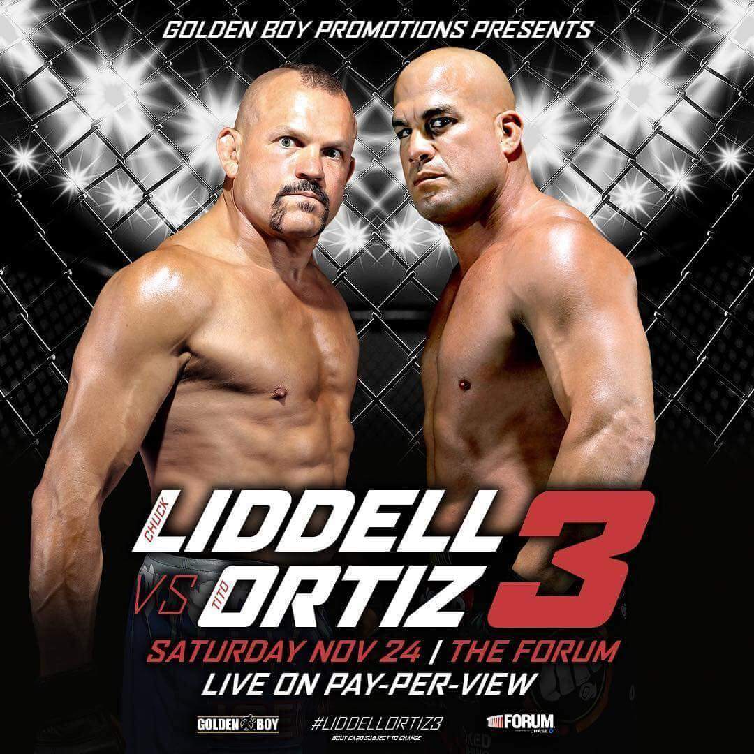 Chuck Liddell Golden Boy Promotion