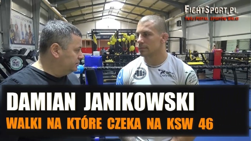 Damian Janikowski typuje wyniki KSW 46