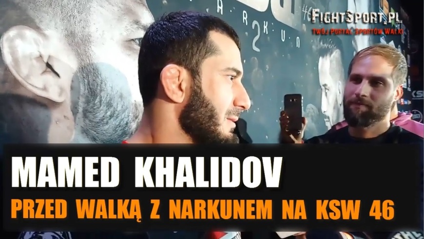 Mamed Khalidov przed KSW 46