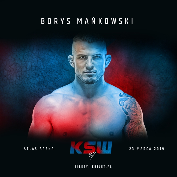 Borys Mańkowski na KSW 47
