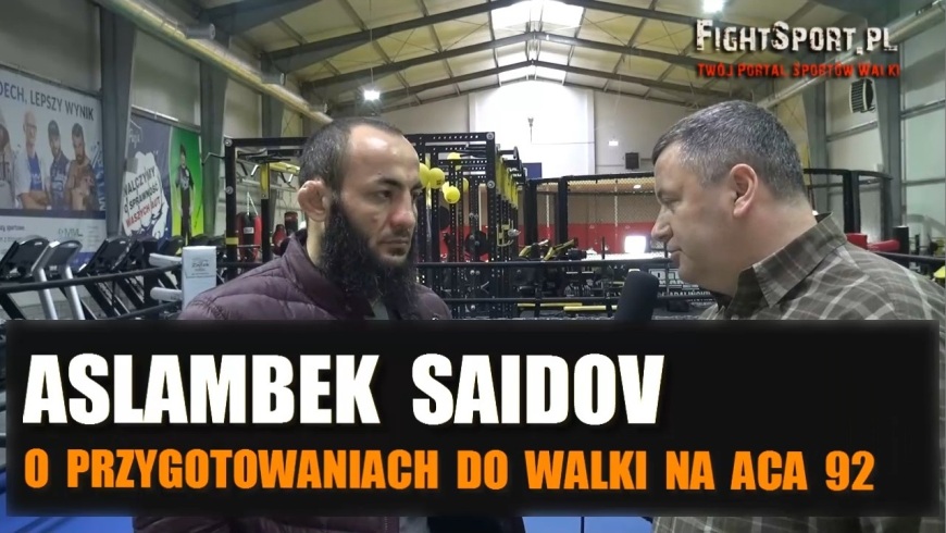 ACA 92 Aslambek Saidov