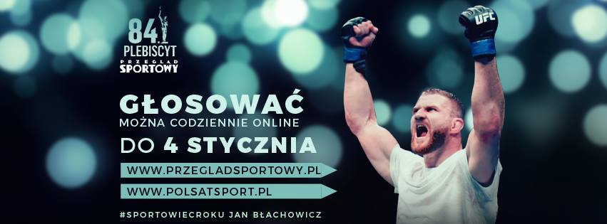 Jan Błachowicz, Plebiscyt Przeglądu Sportowego