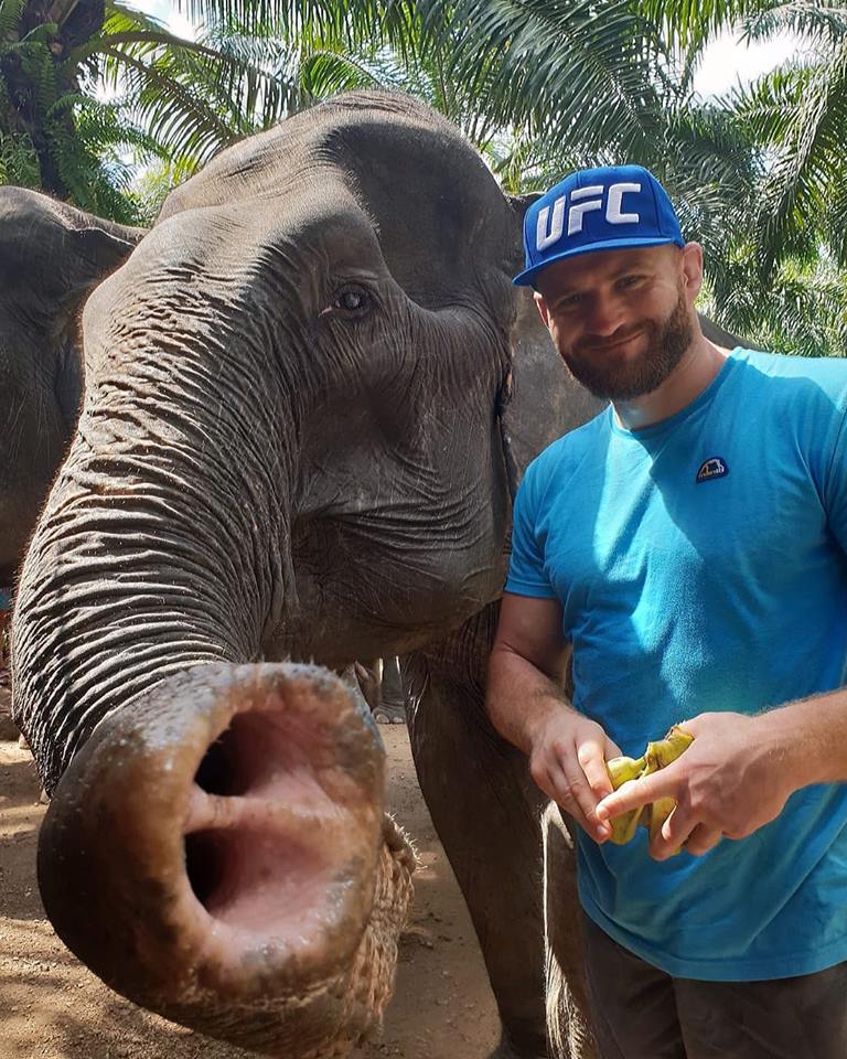 Jan Blachowicz in Thailand
