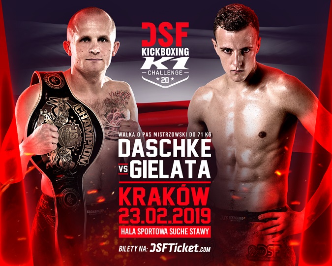 DSF Kickboxing Challenge 20, Jarosław Daschke vs Adam Gielata