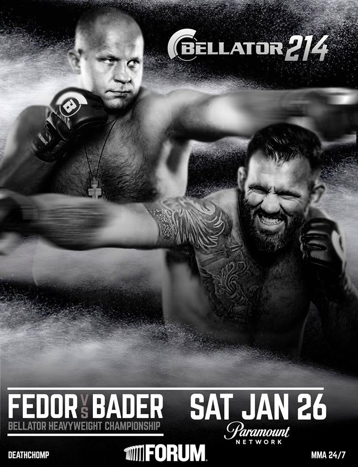 Bellator 2014 Fedor vs Bader