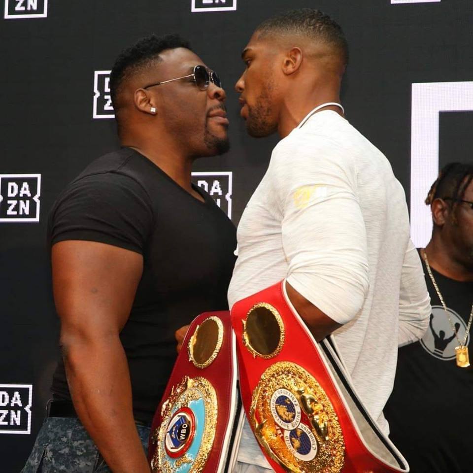 Jarrell Miller vs Anthony Joshua