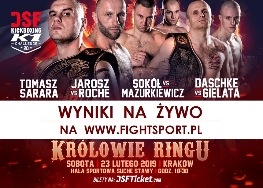 DSF 20 ''Królowie ringu'' - wyniki