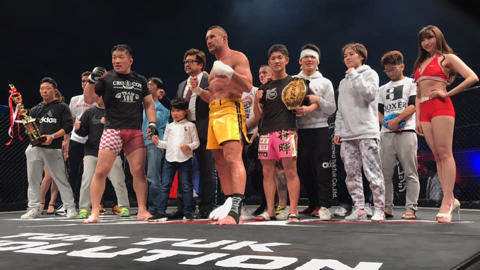 Jerome Le Banner, Satoshii Ishi, Heat 44