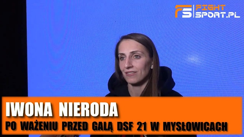 Iwona Nieroda przed DSF 21