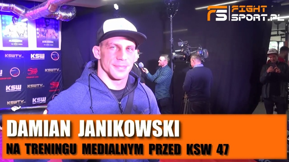 Damian Janikowski przed KSW 47