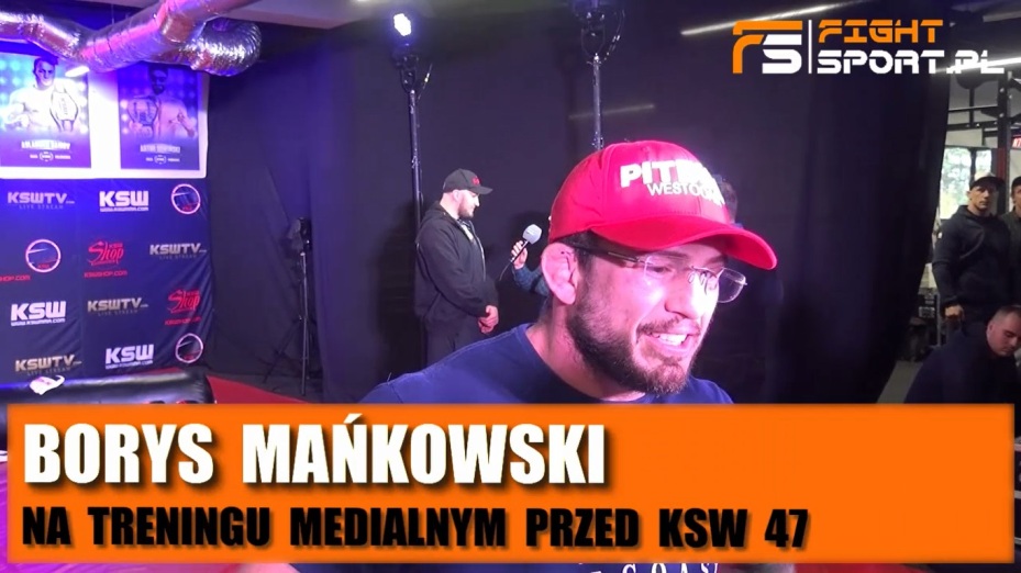 Borys Mańkowski przed KSW 47