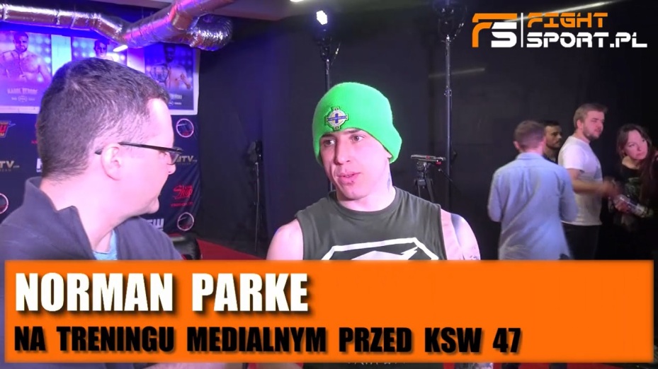 Norman Parke przed KSW 47