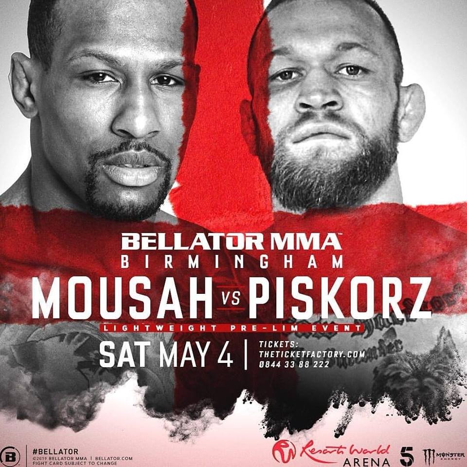 Piskorz vs Mousah Bellator Birmingham