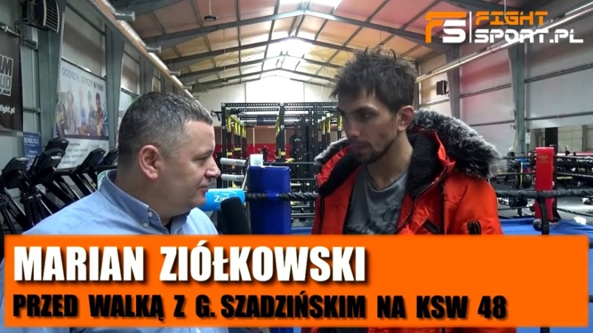 Marian Ziółkowski przed KSW 48