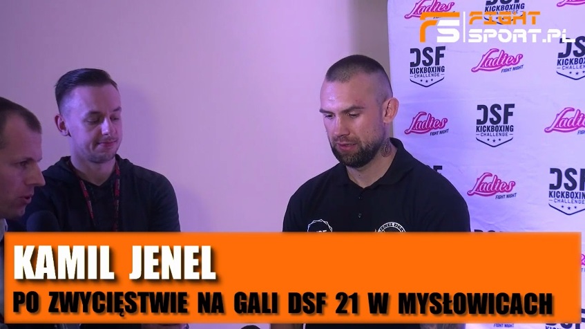 Kamil Jenel po DSF 21