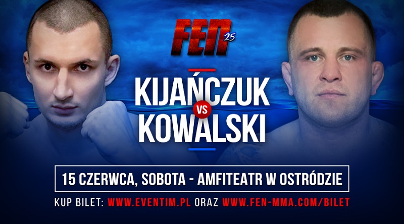 Krystian Bielski na FEN 25  Kijańczuk vs Kowalski na FEN 25