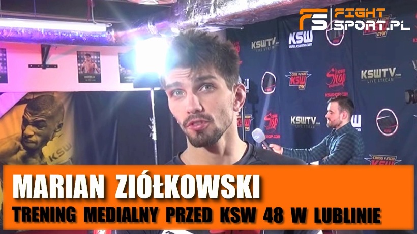 Marian Ziółkowski przed KSW 48