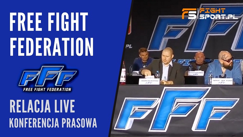 Konferencja prasowa przed galą FFF 1