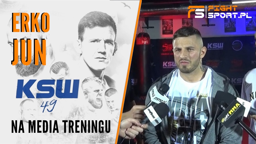 Erko Jun przed KSW 49