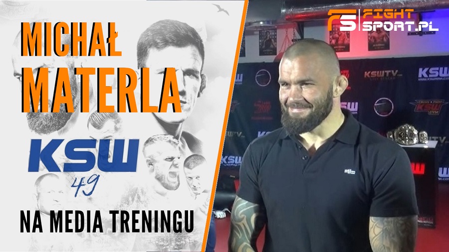 Michał Materala przed KSW 49