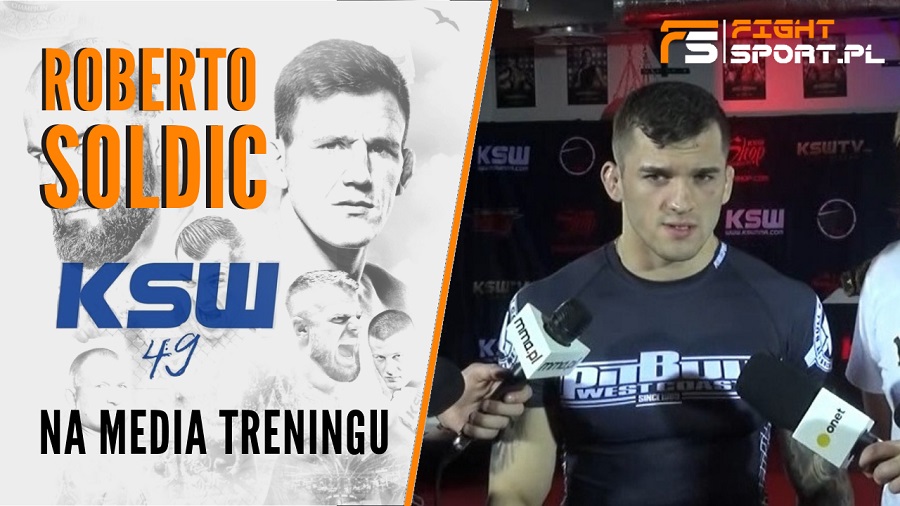 Roberto Soldic przed KSW 49