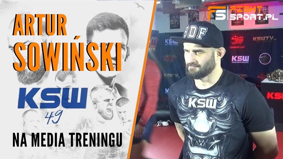 Artur Sowiński przed KSW 49