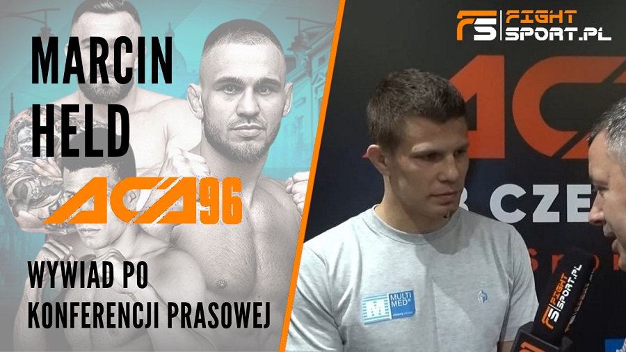 Marcin Held przed ACA 96