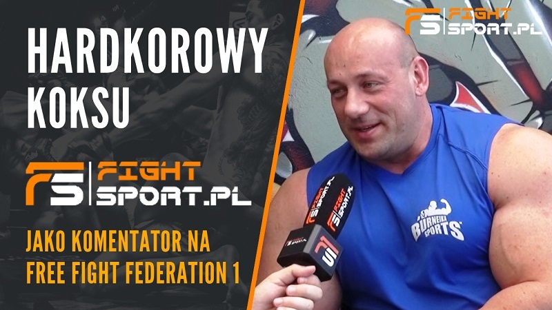 Robert Burneika przed FFF 1