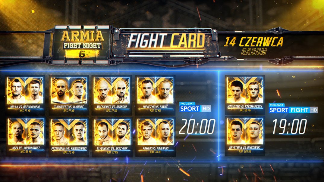 Armia Fight Night 6 karta walk  Armia Fight Night 6 karta walk