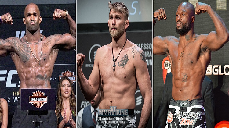 Gustafsson, Lawal, Manuwa