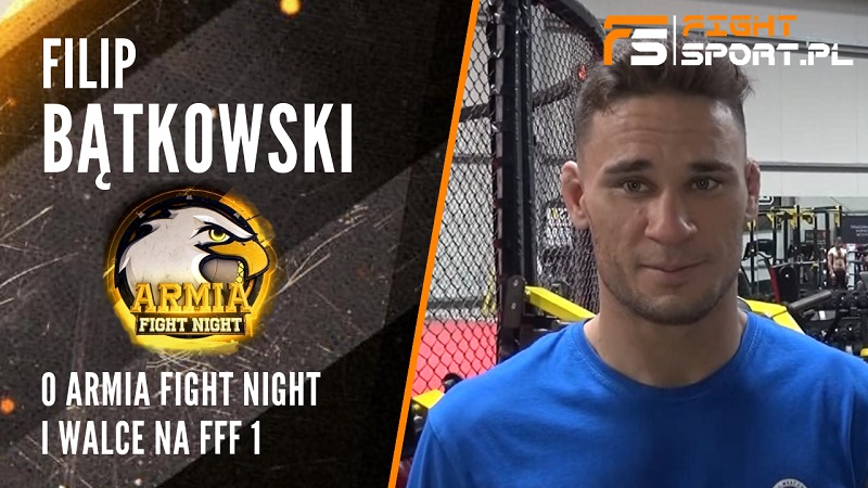 Filip Bątkowski po Armia Fight Night 6