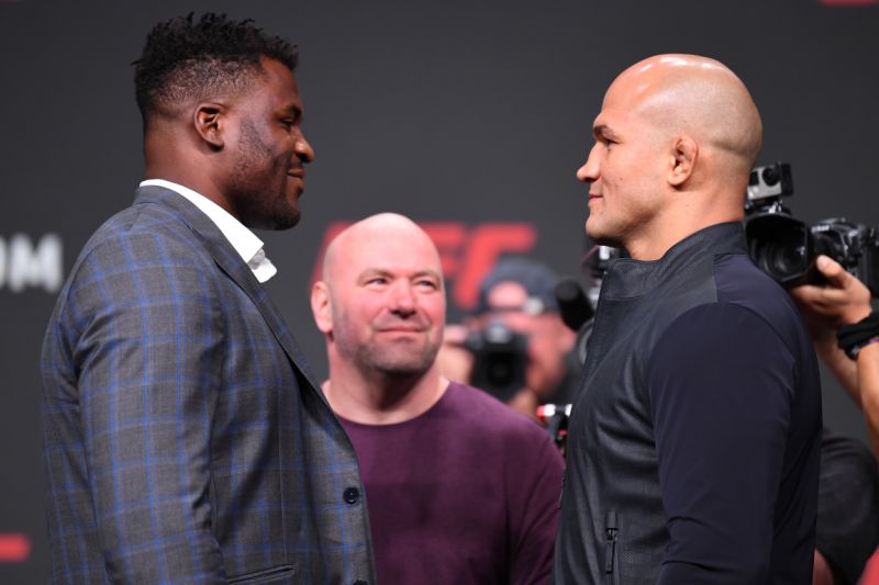 Ngannou vs Dos Santos