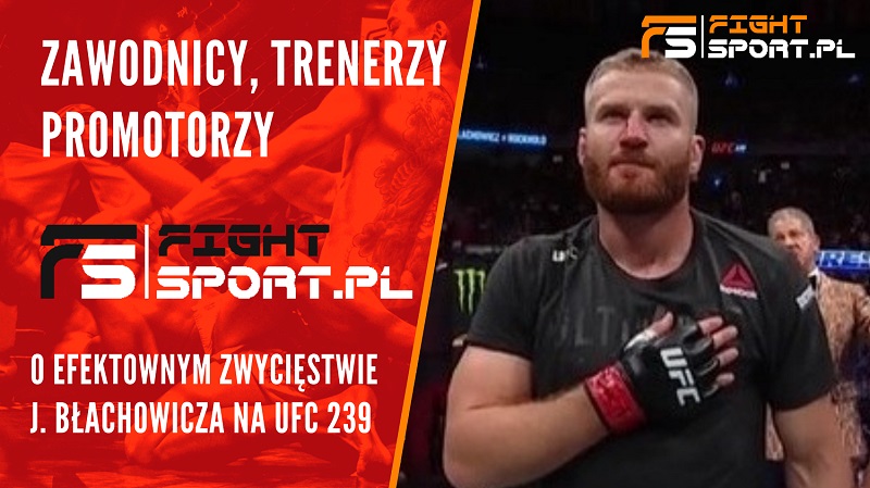 Zawodnicy o zwycięstwie Błachowicza