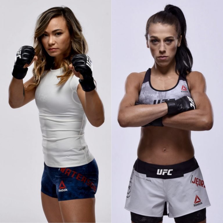 Michelle Waterson vs Joanna Jędrzejczyk