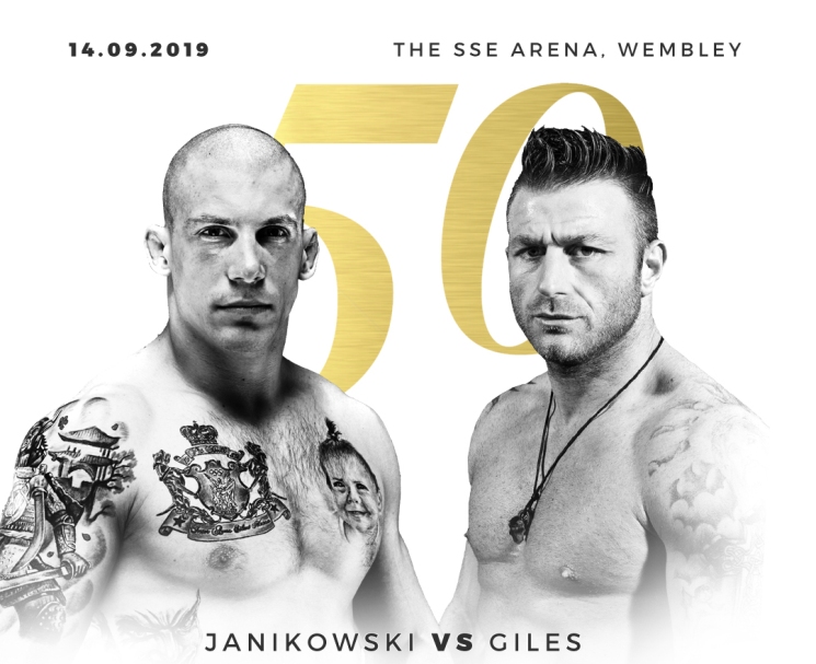 Janikowski vs Giles na KSW 50