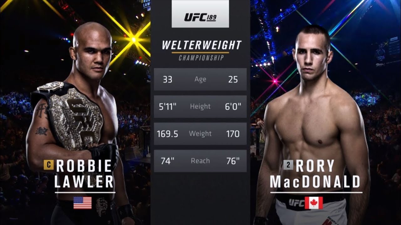 UFC Free Fight Lawler vs MacDonald 2