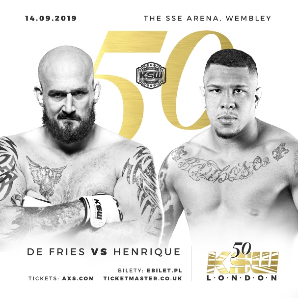 KSW 50 De Fries vs Henrique
